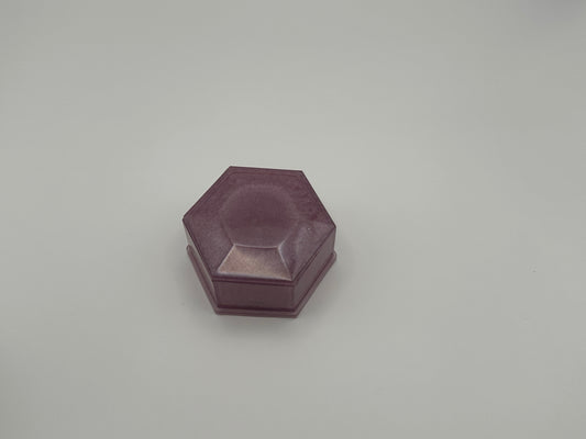 Hexagon Trinket box with lid