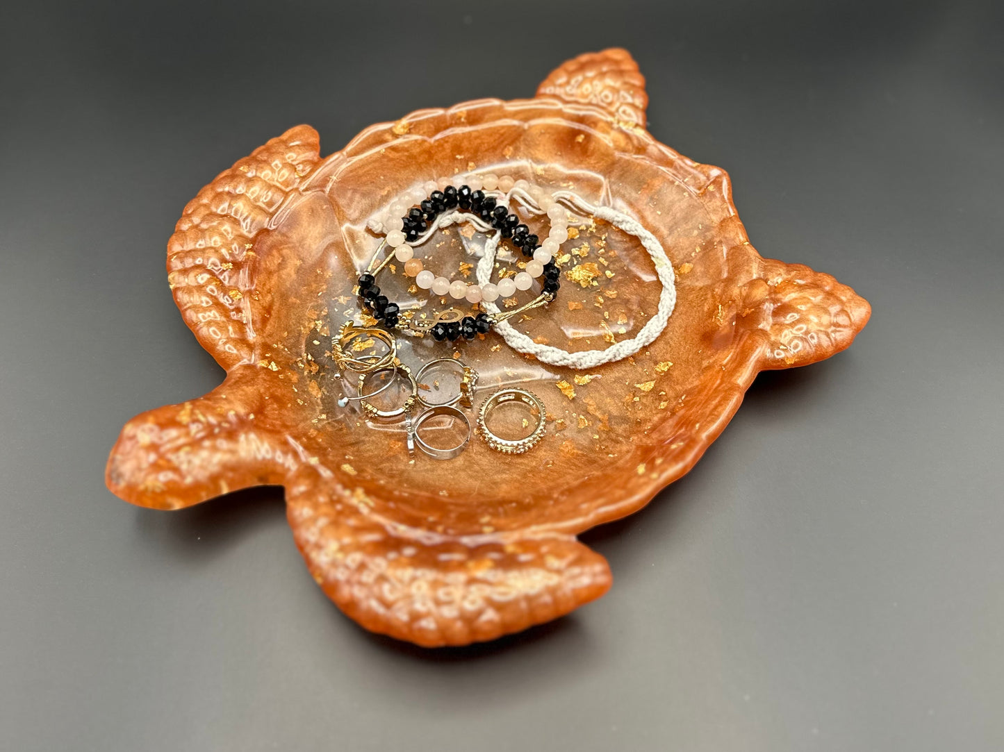 Sea Turtle Jewelry Resin Tray
