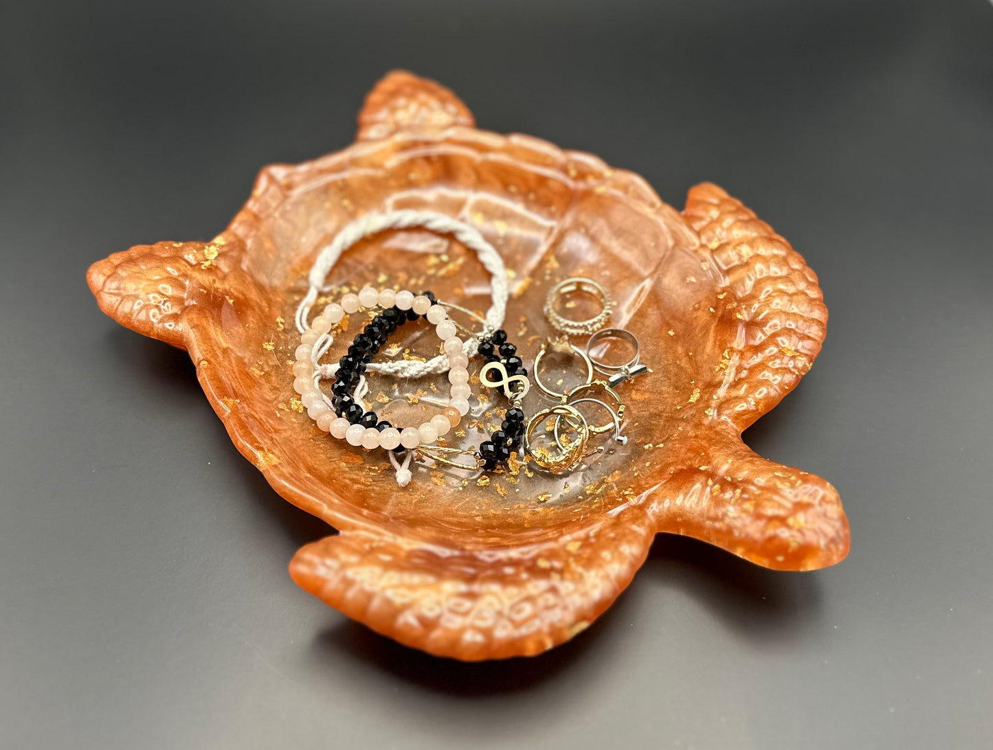 Sea Turtle Jewelry Resin Tray