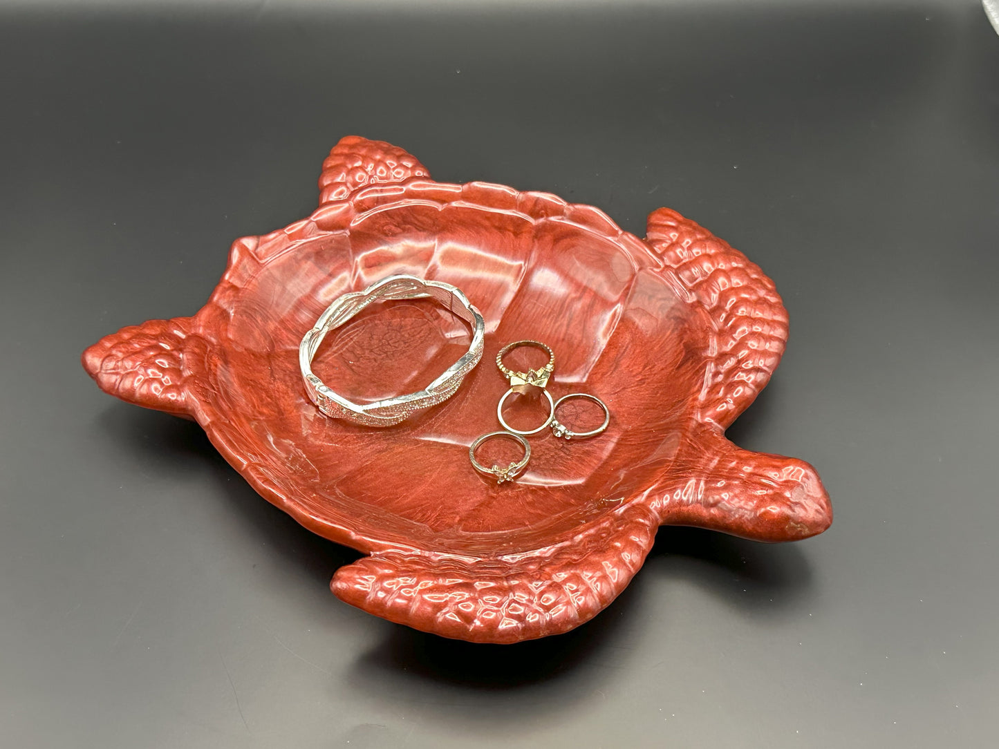 Sea Turtle Jewelry Resin Tray