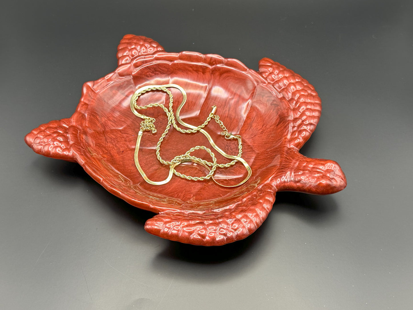 Sea Turtle Jewelry Resin Tray